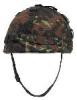 Casca Plastic cu Camuflaj Flecktarn inclus