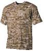 Tricou camuflaj digital desert