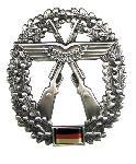 Insigne Metal Bereta Luftwaffensich .-truppe
