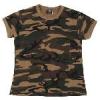 Tricou Dama Camuflaj Woodland