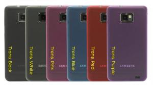 Husa Ultraslim Samsung i9000 Galaxy S Blue semitransparenta