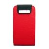 Husa iphone 4/4s flip pocket red