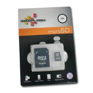 Card memorie Micro SD 4GB Max Flash 2 in 1