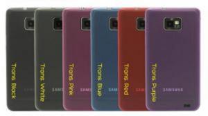 Husa Ultraslim Samsung I9100 Galaxy S2 Purple semitransparenta