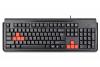 A4Tech G300, Can-Be-Washed Gaming USB Keyboard (Black)