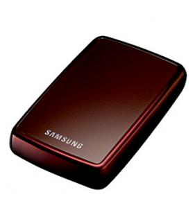 HDD extern Samsung 320GB, USB, 2.5', rosu
