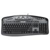 Tastatura Delux Office&amp;Multimedia, black, USB, silent, super design, DLK-7016UO