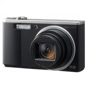 Camera Foto Ricoh 10MP CCD, 7.1x/4.8x zoom optic/digital, 2.7&quot; LCD, Image Stabilizer, R8 black&amp;silver
