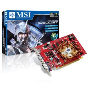 Placa video MSI NV-9500GT 512MB 128bit DDR2, HDMI, DVI, PCI-E