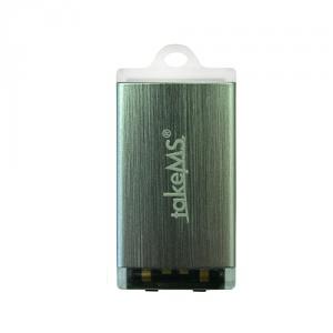 Flash takeMS Smart, 4GB, USB 2.0, Argintiu