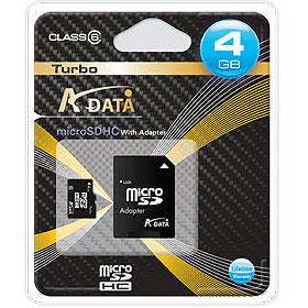 Card a data microsd 4gb