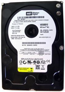 Hard Disk WD SATA 500GB 7200RPM 3GB/S 16MB GREEN POWER WD5000AACS WDC
