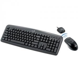 Kit tastatura + mouse Genius Wireless TwinTouch 600, USB