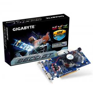 Placa video Gigabyte Nvidia GeForce 9600GT 1GB DDR3 256bit, TV-Out, 2xDVI-I, PCI-E