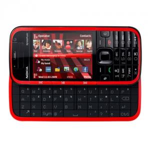 Telefon mobil Nokia 5730 XpressMusic Black Red