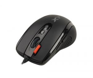 A4Tech X-710BH, 3-Fire Extra High Speed Anti-Vibrate Oscar Editor Optical Mouse USB (Black)