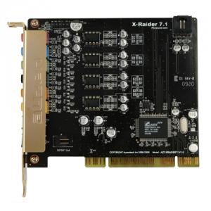 Placa de sunet AuzenTech X-Raider 7.1 Canale, PCI
