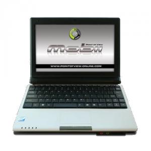 Notebook POINT OF VIEW MOBII Intel Atom 230 (1.6GHz) WHITE