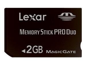 Lexar Memory Stick PRO Duo 2GB