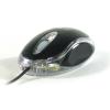Mouse combo (usb+ps/2) serioux neo 9000 black, scroll, big