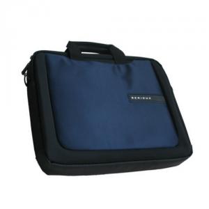 Geanta notebook Serioux 15.6&quot; nylon, impermeabil, black&amp;blue SNC-T4BL-15