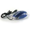 Mouse COMBO (USB+PS/2) Serioux Neo 9000 blue, scroll, big box + bliste