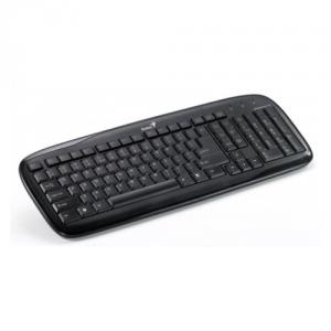 Tastatura Genius SlimStar 110 Black, WhiteBox, USB