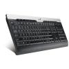 Tastatura genius slimstar 220 black, 12 hot-key, ps2
