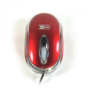 Mouse COMBO (USB+PS/2) Serioux Neo 9000 red, scroll, big box + bliste
