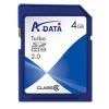 Secure Digital Card 4GB, Class 6, SDHC, Speedy, A-Data, blister