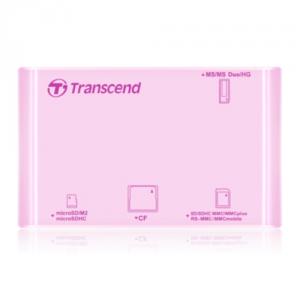 Card reader Transcend TS-RDP8R, USB2.0, Rose