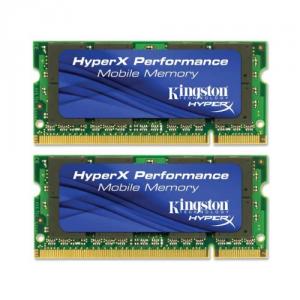 SODIMM DDR II 4GB, 800MHz, CL5, Dual Channel Kit 2 module 2GB, Kingston HyperX - calitate excelenta