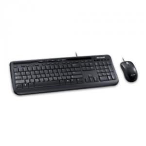 Kit Tastatura&amp;Mouse Microsoft Desktop 600, Wired, Optic, USB, negru, APB-00013