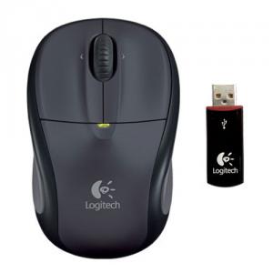 Mouse optic Logitech cordless V220, USB, Negru