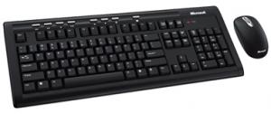 Kit Tastatura&amp;Mouse Microsoft Desktop 700, Wireless, Optic, USB, negru, M7A-00017