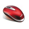 Mouse Genius Mini Traveler Red, Laser, Notebook, USB/PS