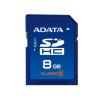 Secure Digital Card 8GB, Class 6, SDHC, Speedy, A-Data, bliste