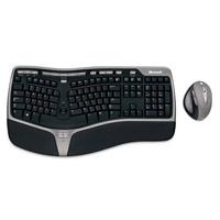 Kit Tastatura&amp;Mouse Microsoft Desktop Ergo 7000, Wireless, Optic, USB, negru, WTA-00013