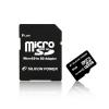 Card microsdhc 8gb sp, adaptor, class 4