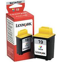 Lexmark ink #19 / 15M2619E Moderate Use Color Print Cartridge - 015M2619E