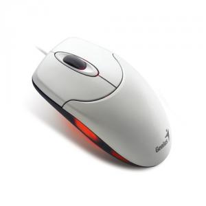 Mouse Genius NetScroll 120 White, 800DPI, PS/2