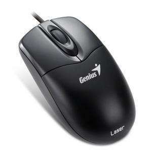Mouse Genius NetScroll 200 Black, 1600/800DPI, 3 buttons, USB