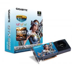 Placa video Gigabyte nVidia GeForce GTX285, 1GB GDDR3 512bit, HDCP, 2xDL DVI-I, PCI-E