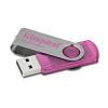 USB Flash Drive 16 GB USB 2.0 Kingston Data Traveler 101, roz, capac culisant