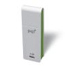 Memorie externa Traveling Disk I221, 4GB, USB 2.0, alb/verde, PQI
