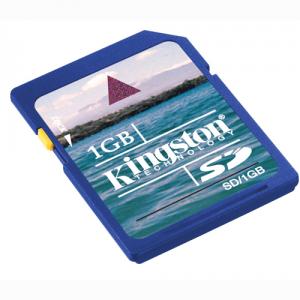 Secure Digital Card 1GB (SD Card) Kingston, bulk
