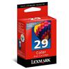 Lexmark ink #29 color return program print cartridge -