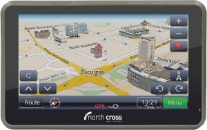 North Cross ES414 FE PND (Personal Navigation Device) harta completa Europa 02.2010 + Romania 02.2010