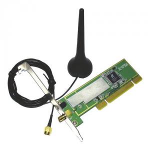 Placa de retea 802.11g wireless, 54Mbps, PCI, antena detasabil