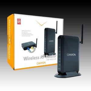 Router CANYON CNP-WF514A (1xWAN,4xLAN Fast Ethernet/Ethernet/IEEE 802.11b/g)